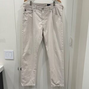AG Adriano Goldschmied Light Tan Pants